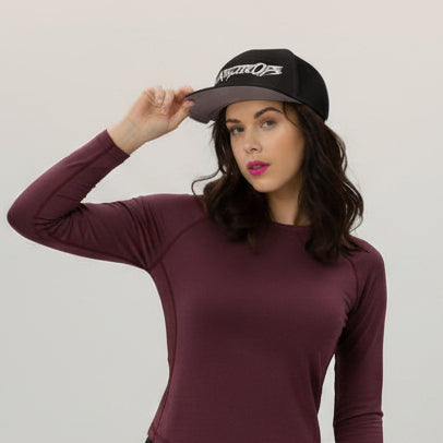 Snapback Hat Black