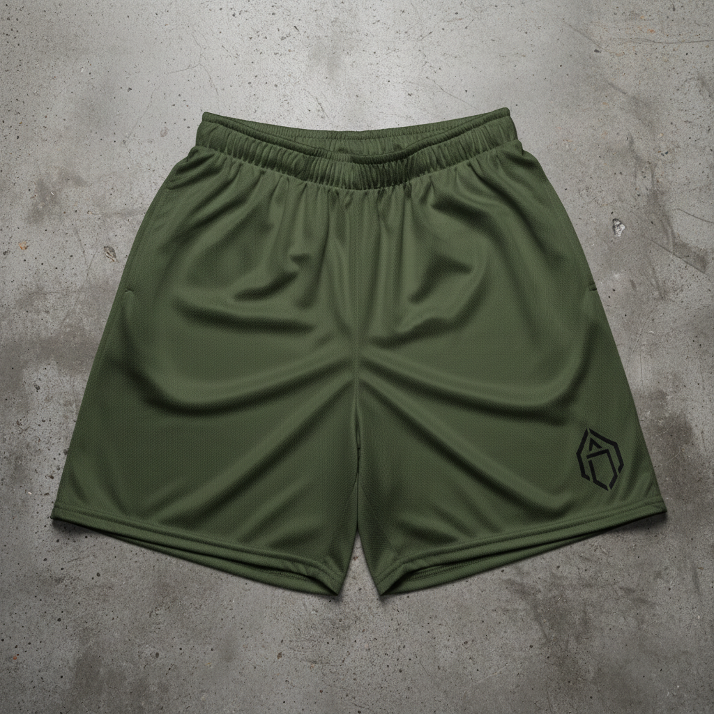 Forged Green Training Shorts