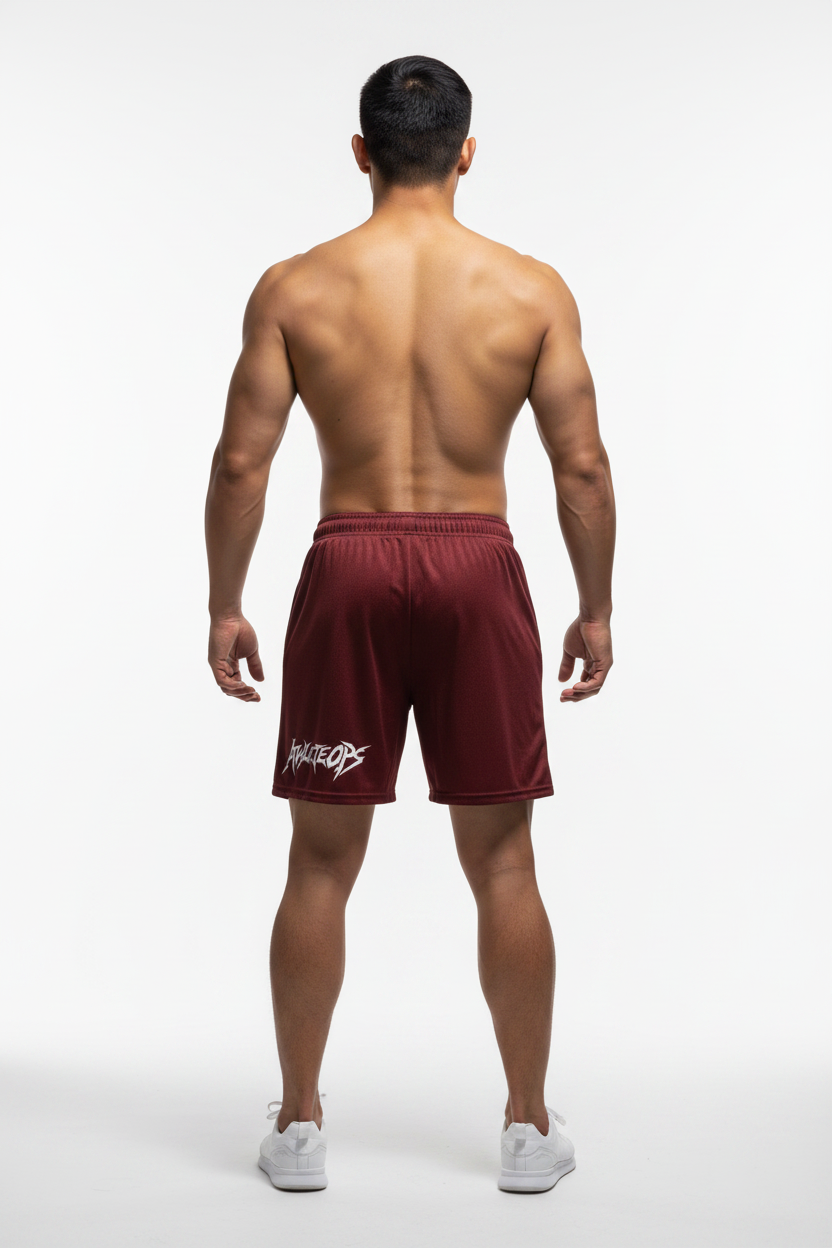 Forged Red Training Shorts
