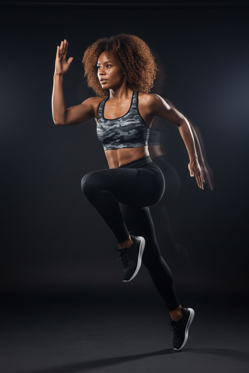 Womens Stealth Sports Bra