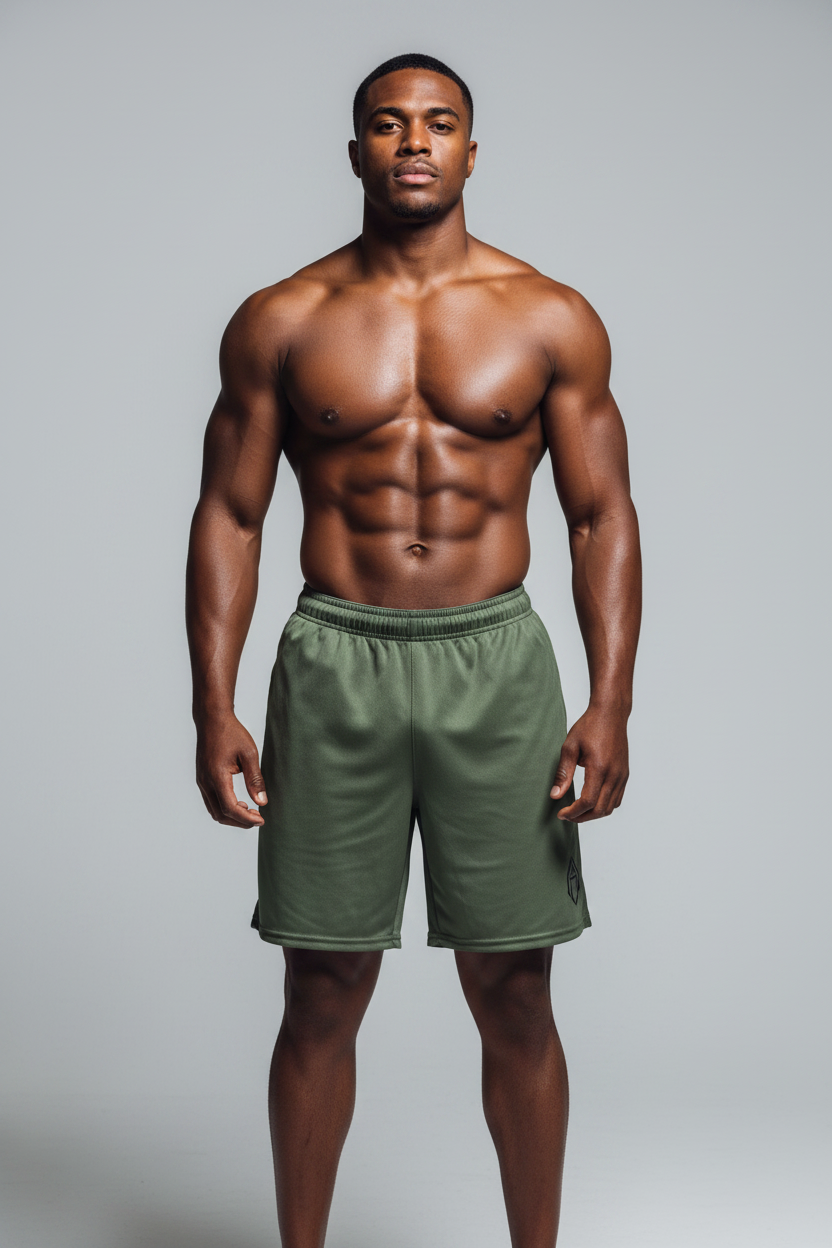 Forged Green Training Shorts