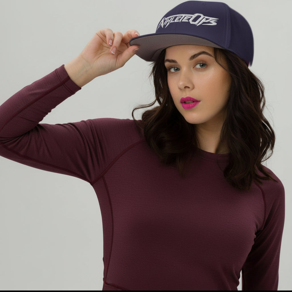 Snapback Hat Navy