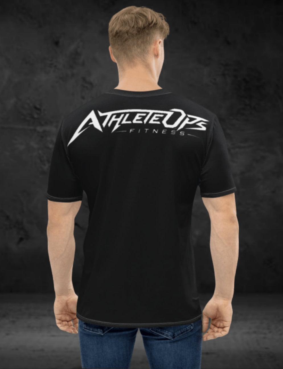 Men's Black Athletic Tee