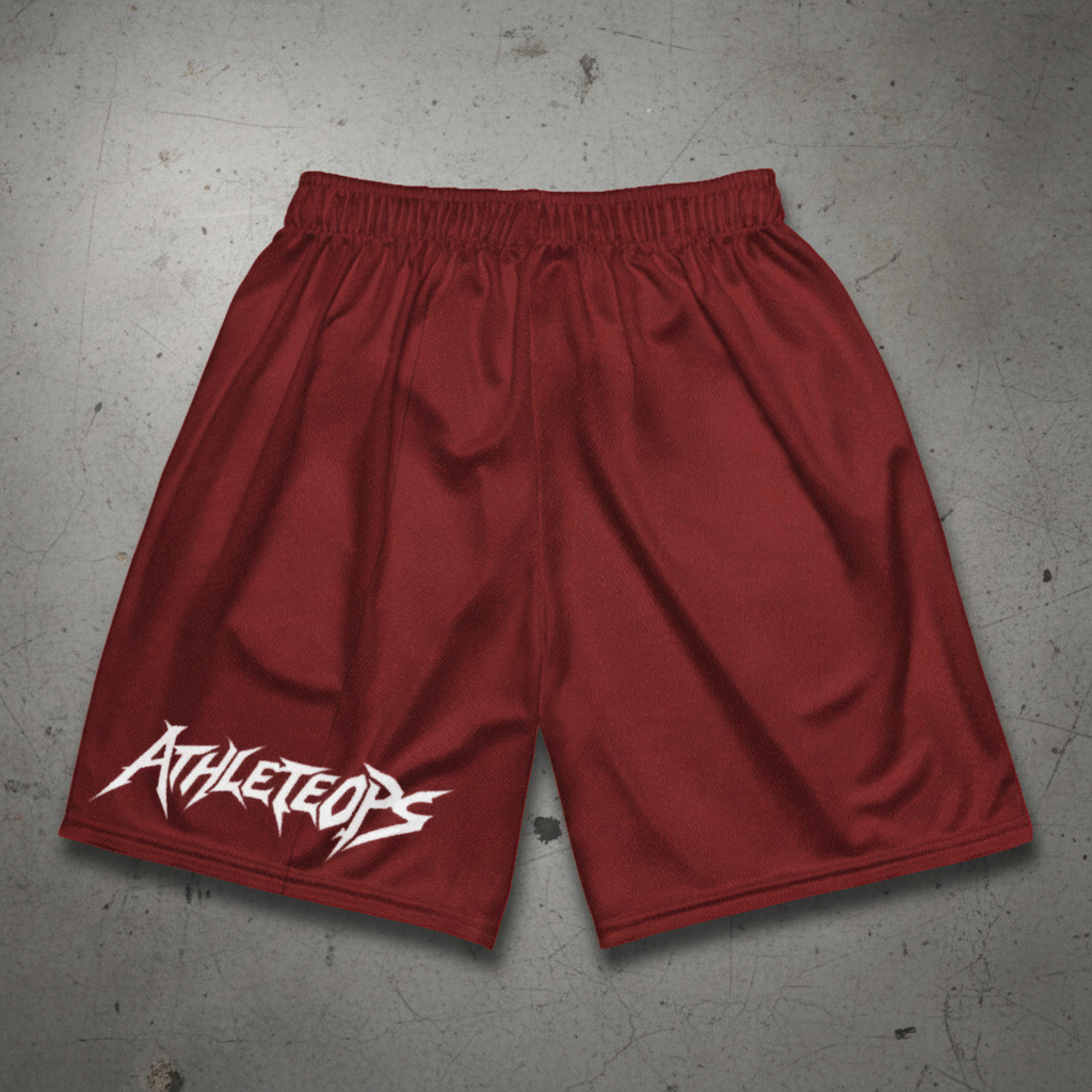 Forged Red Training Shorts