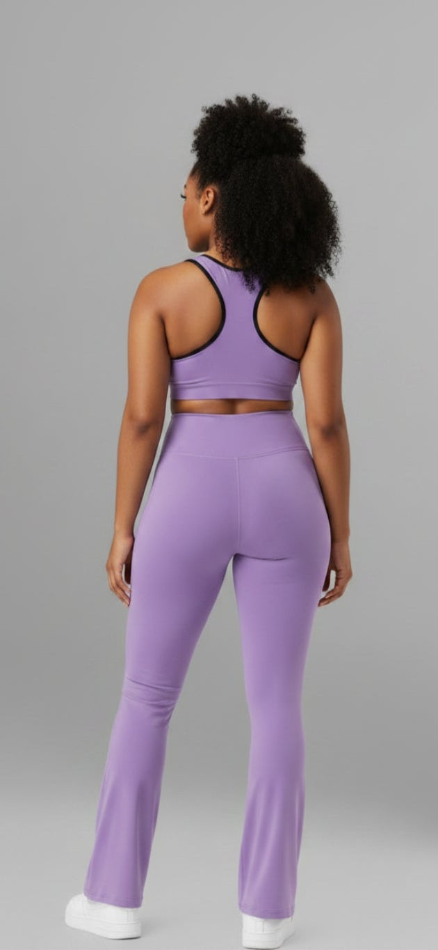 Athletic Crossed Back Sports Bra