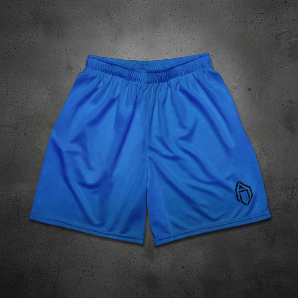 Forged Blue Training Shorts