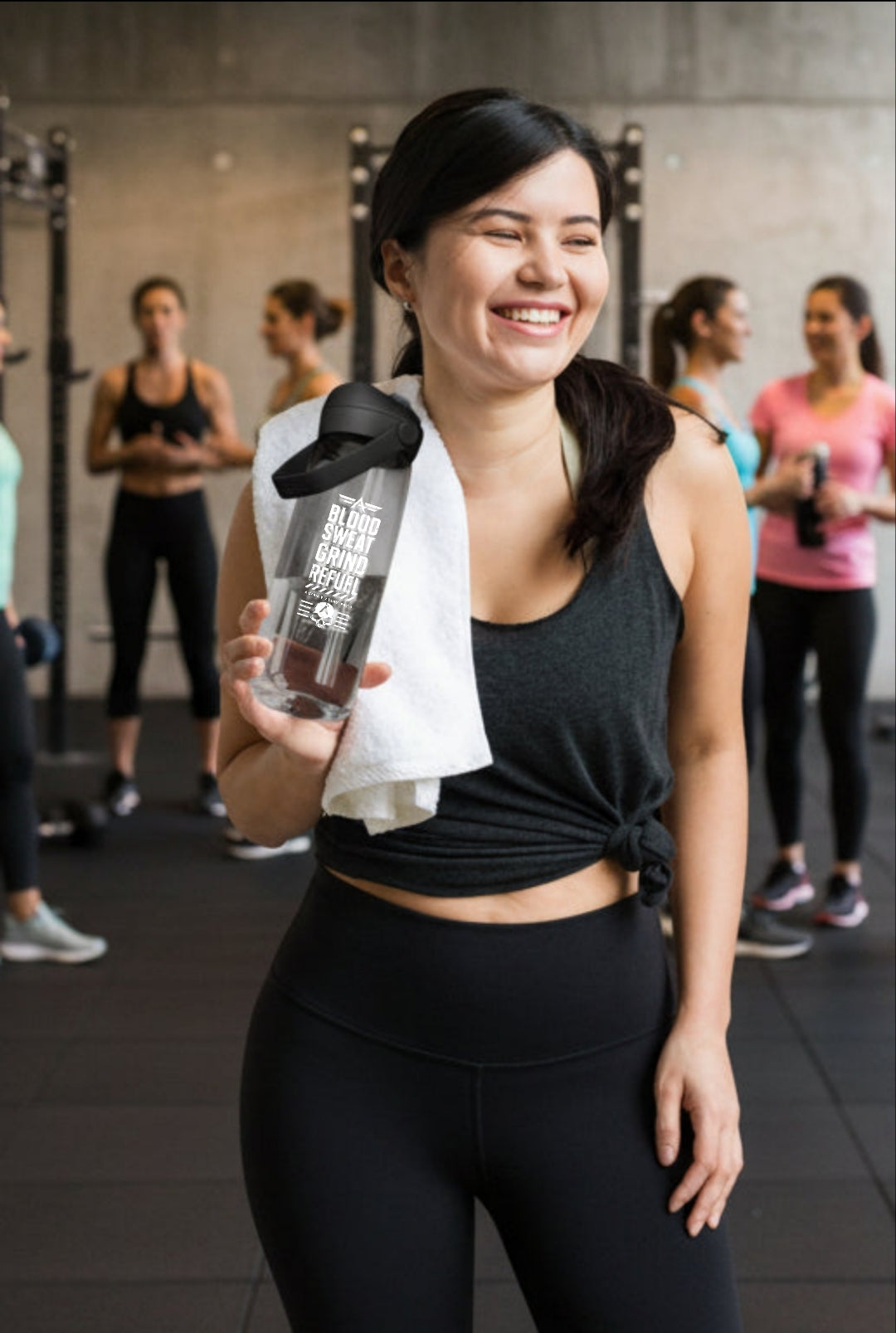 BSGR Water Bottle Charcoal